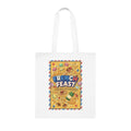 French Feast Tote Bag — Illustrated Pastries & Food Market Cotton Tote