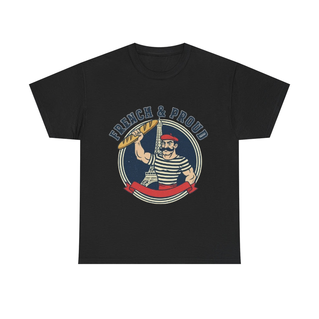 French & Proud T-Shirt — Retro French Sailor Graphic Tee