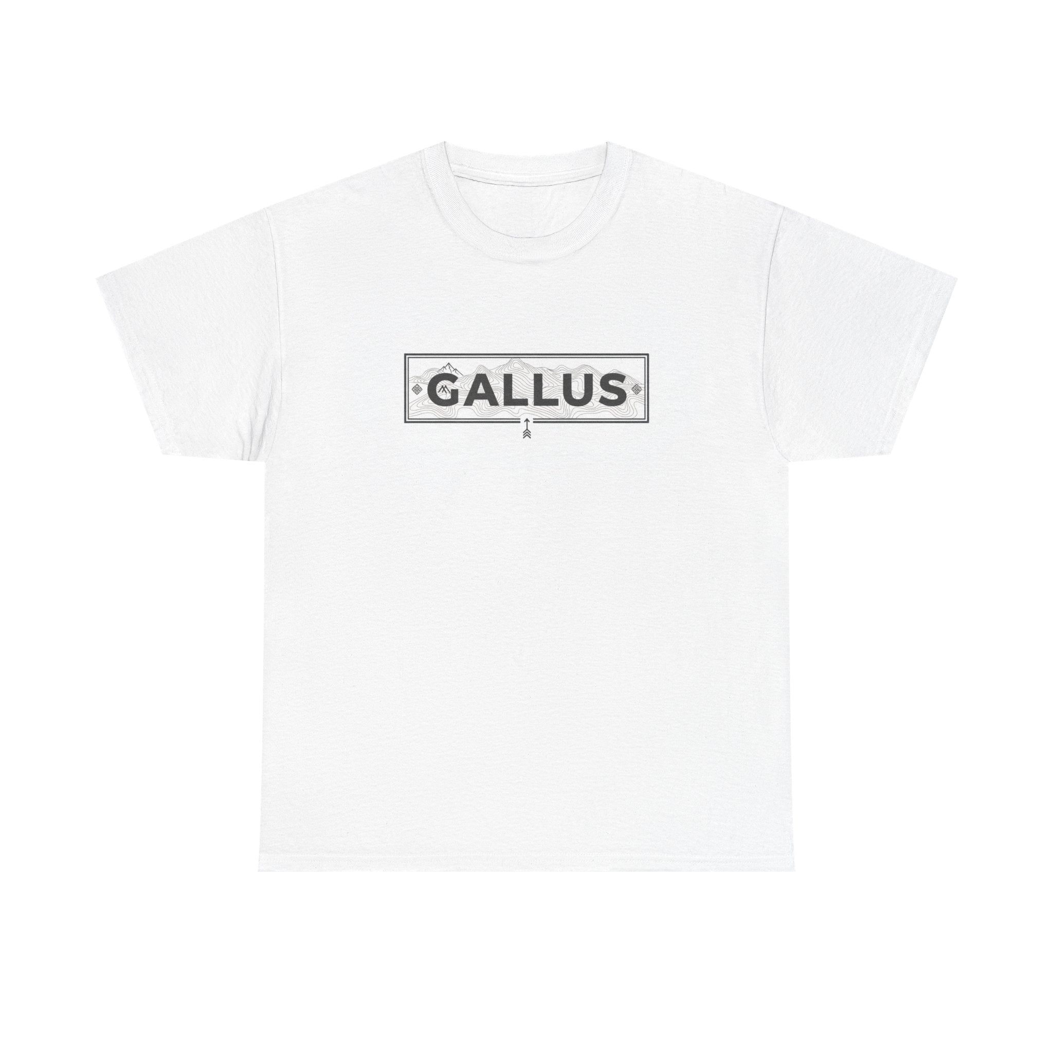 Gallus Logo Tee — Minimalist Stamp Graphic T-Shirt