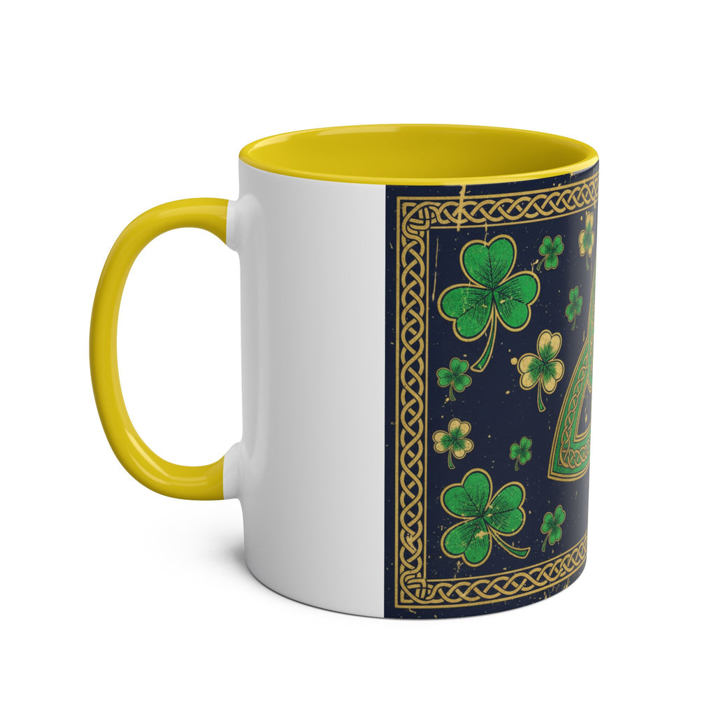 Celtic Trinity Knot Coffee Mug — Shamrock St. Patrick’s Day 11oz