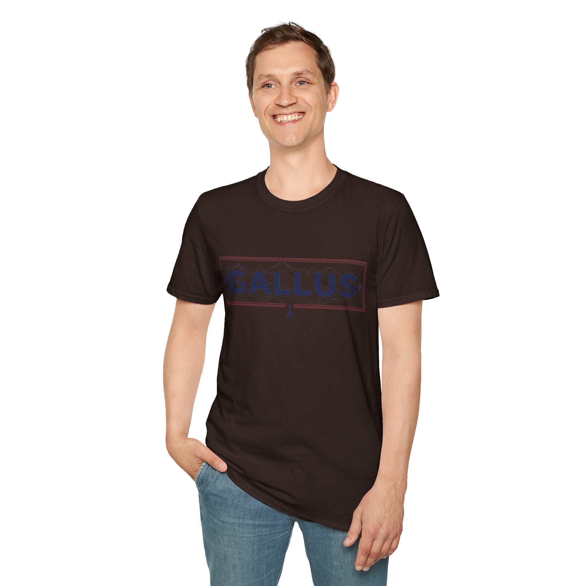 Gallus Street Sign T-Shirt — Vintage Road-Style Graphic Tee