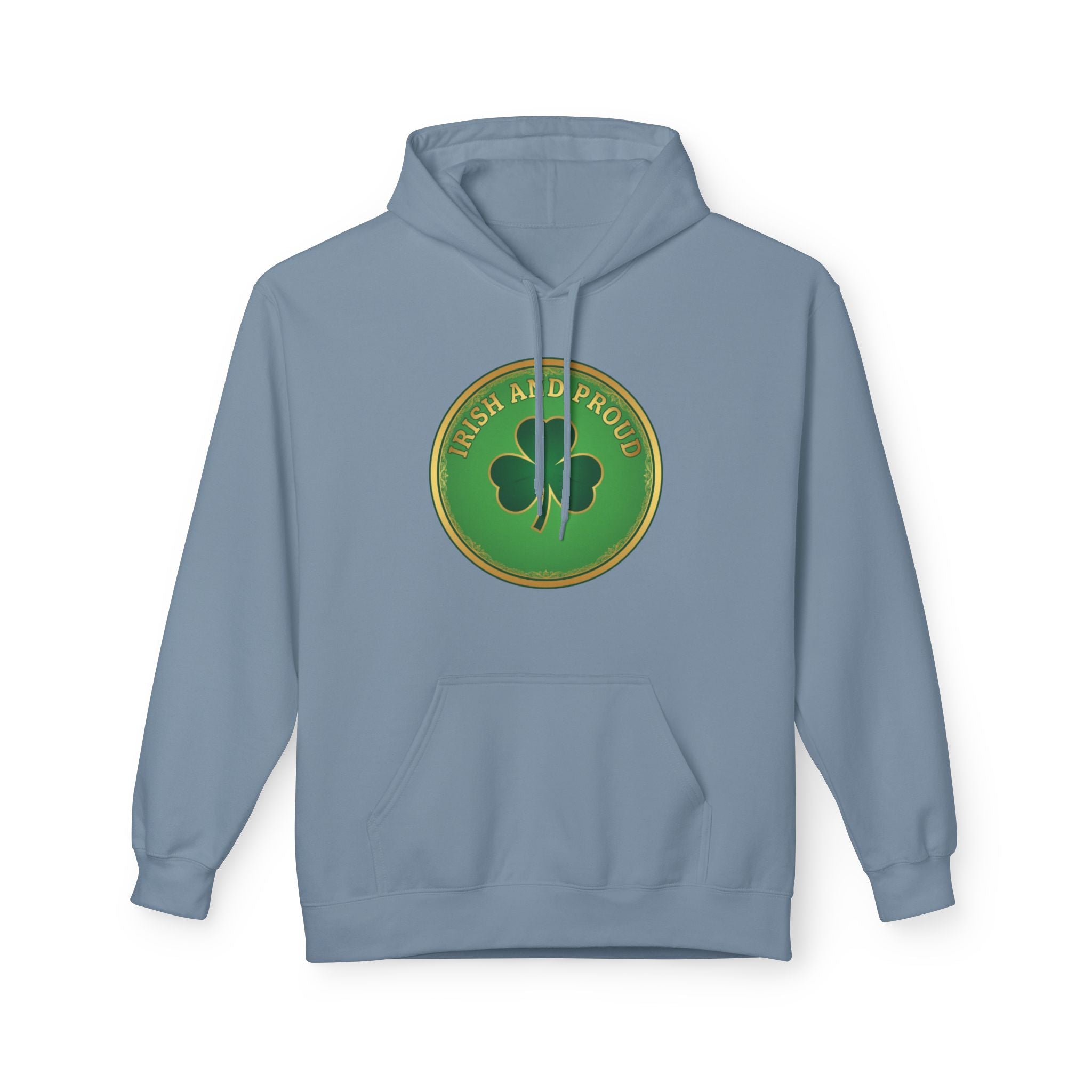 Lucky & Proud Shamrock Hoodie — Irish Pride St. Patrick’s Day Sweatshirt