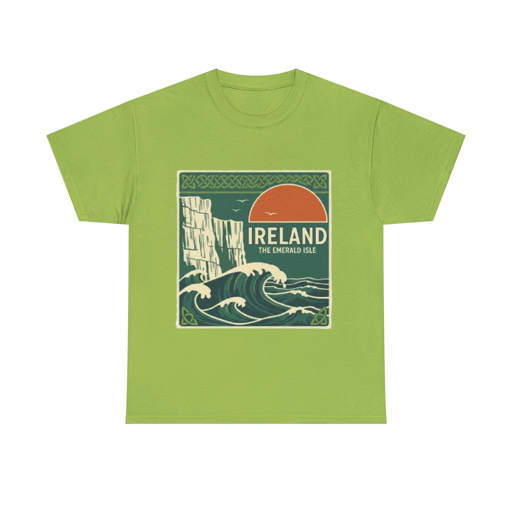 Ireland Vintage Travel Tee — 'Ireland The Emerald Isle' Graphic T‑Shirt