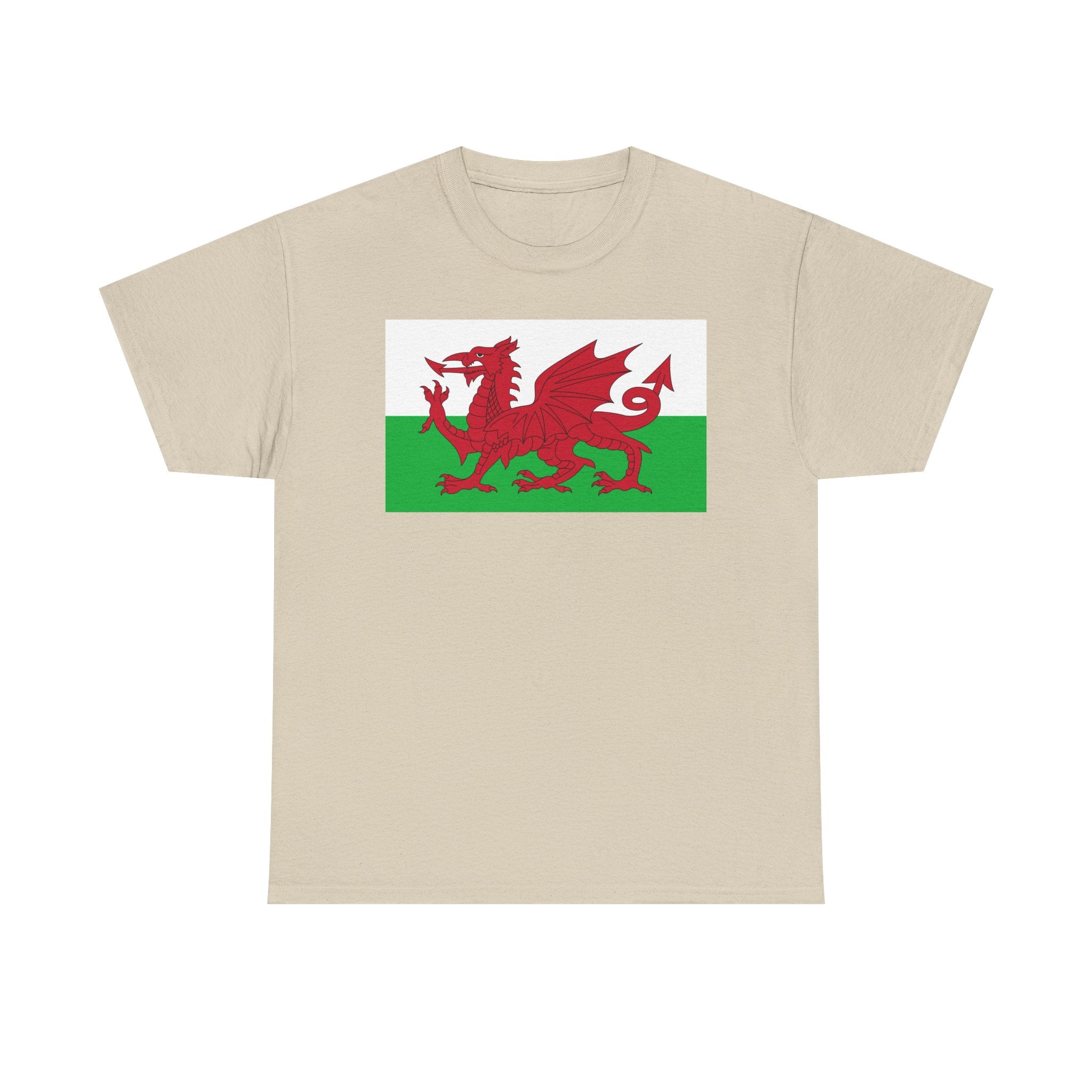 Welsh Dragon T‑Shirt — Cymru Red Dragon Flag Tee