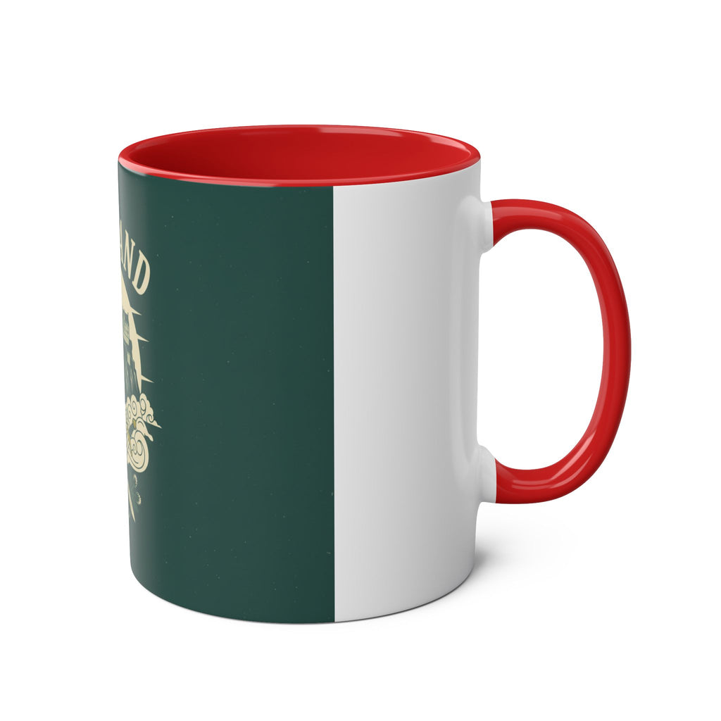 Two-Tone Coffee Mugs, 11oz
