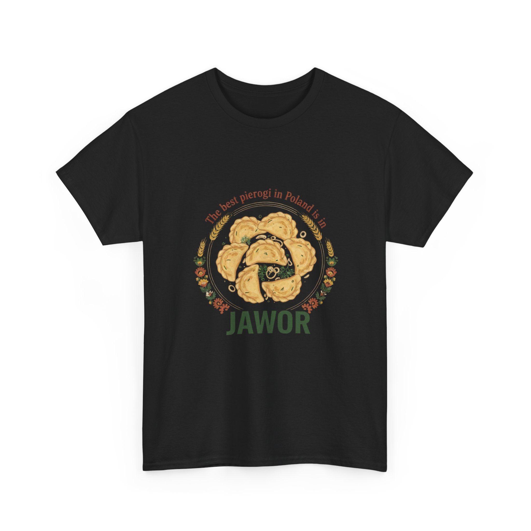 Pierogi Festival T-Shirt — 'Jawor' Polish Pierogi Design