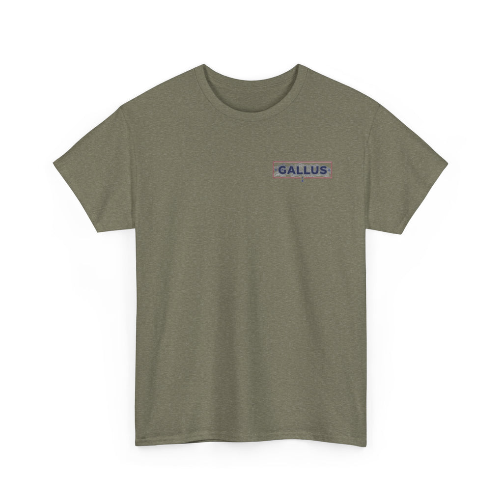 Poland Map Tee — Military Grid Map Graphic T-Shirt