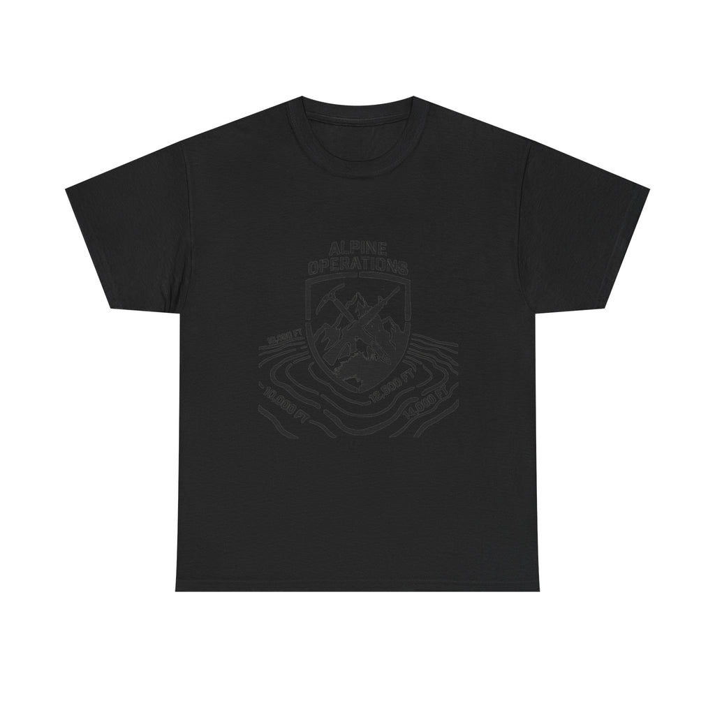 Alpine Operations Cotton Hiking Tee - Mountain Badge Edition