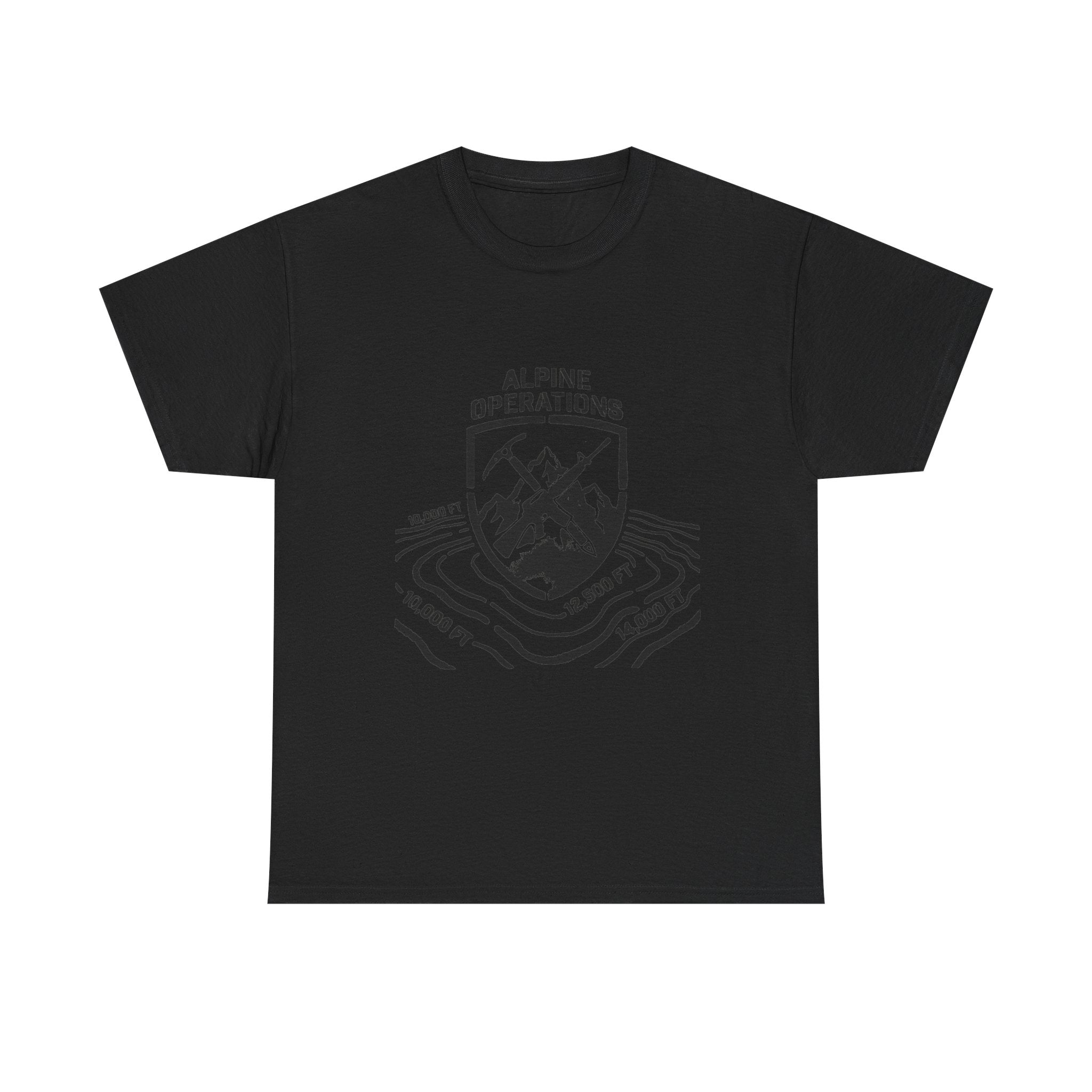 Alpine Operations Cotton Hiking Tee - Mountain Badge Edition