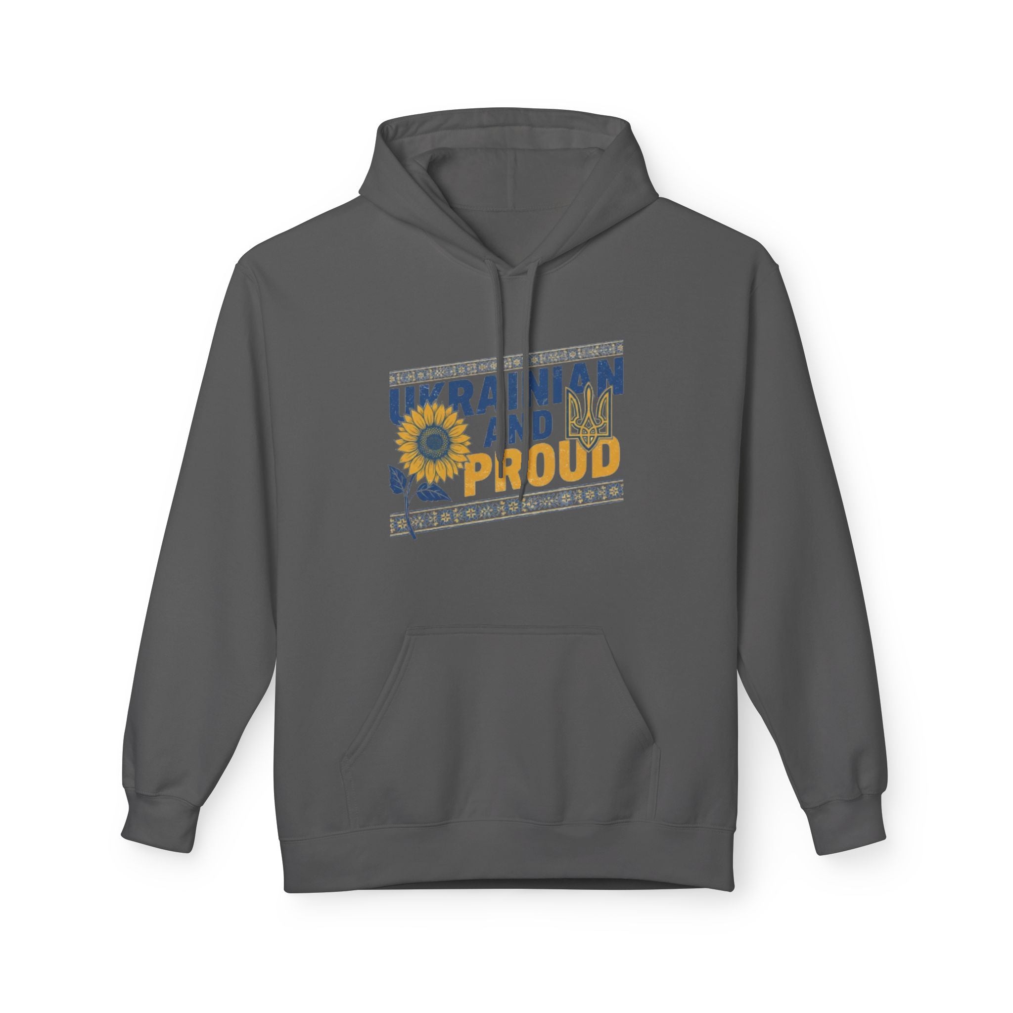 Ukrainian and Proud Hoodie — Sunflower National Pride Pullover