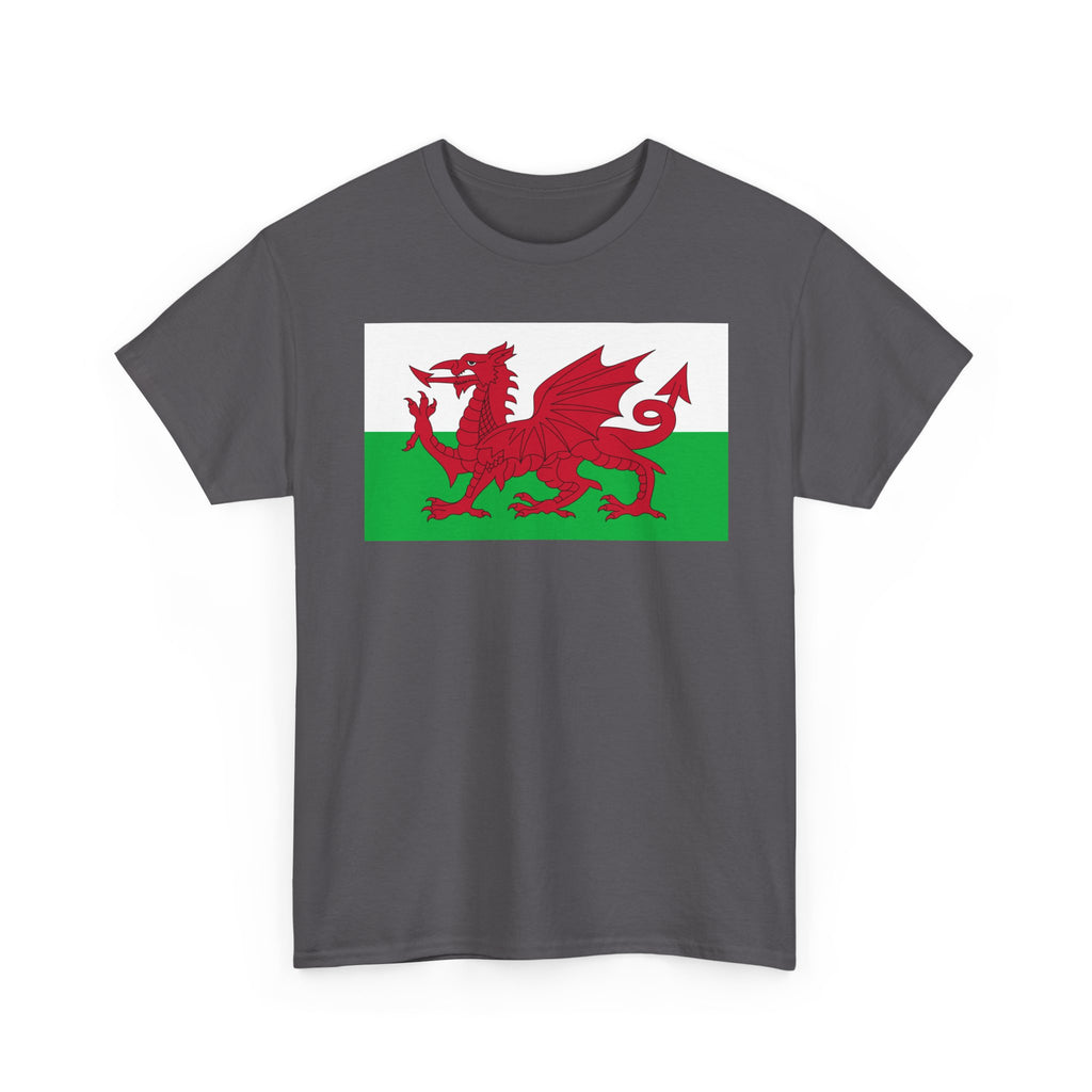 Welsh Dragon T‑Shirt — Cymru Red Dragon Flag Tee