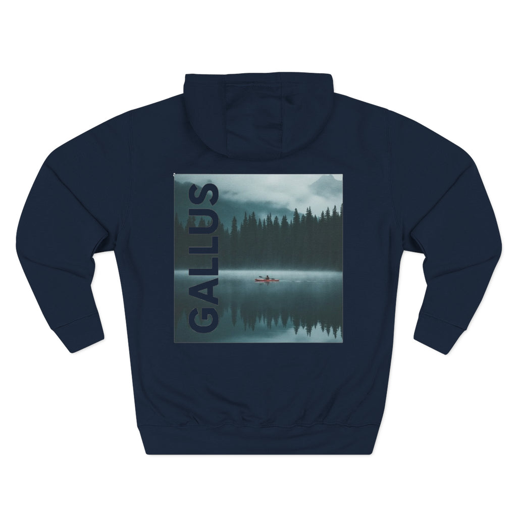 Hoodie — 'GALLUS' Lakeside Kayak Graphic Fleece Hoodie