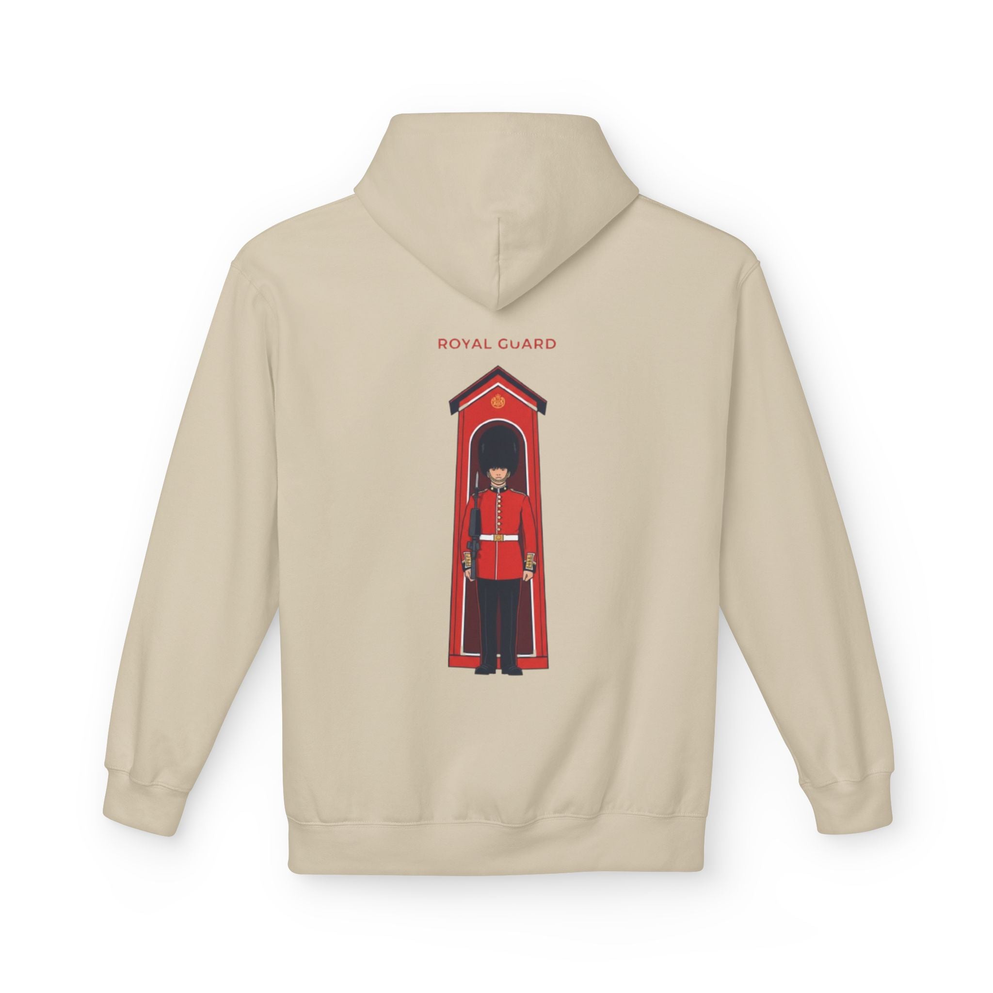 Royal Guard Illustration Hoodie — British Soldier Graphic Hoodie