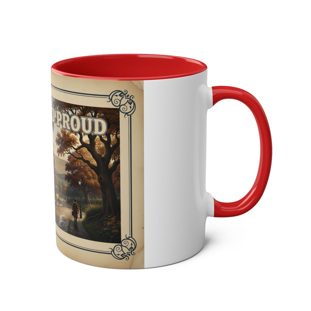 Two-Tone Coffee Mugs, 11oz