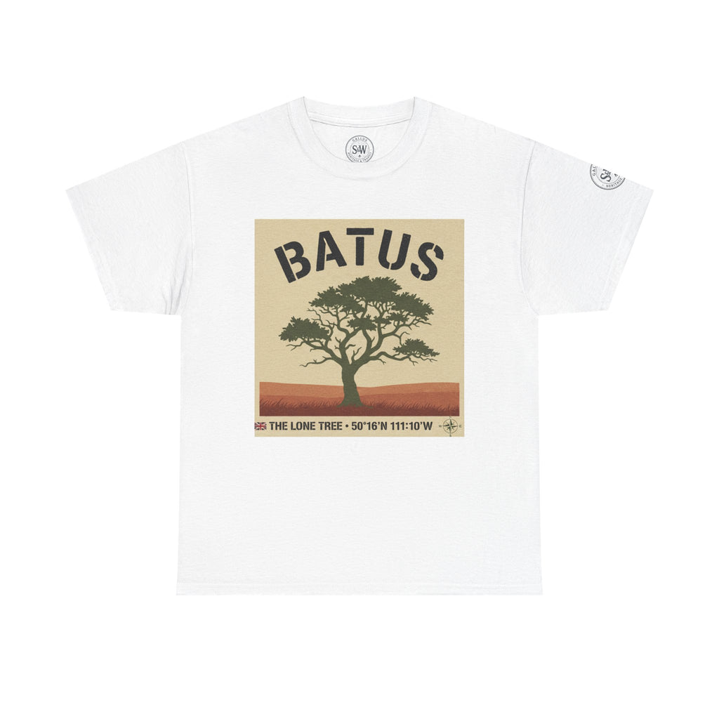 Batus Lone Tree T-Shirt — Vintage Safari Tree Graphic Tee