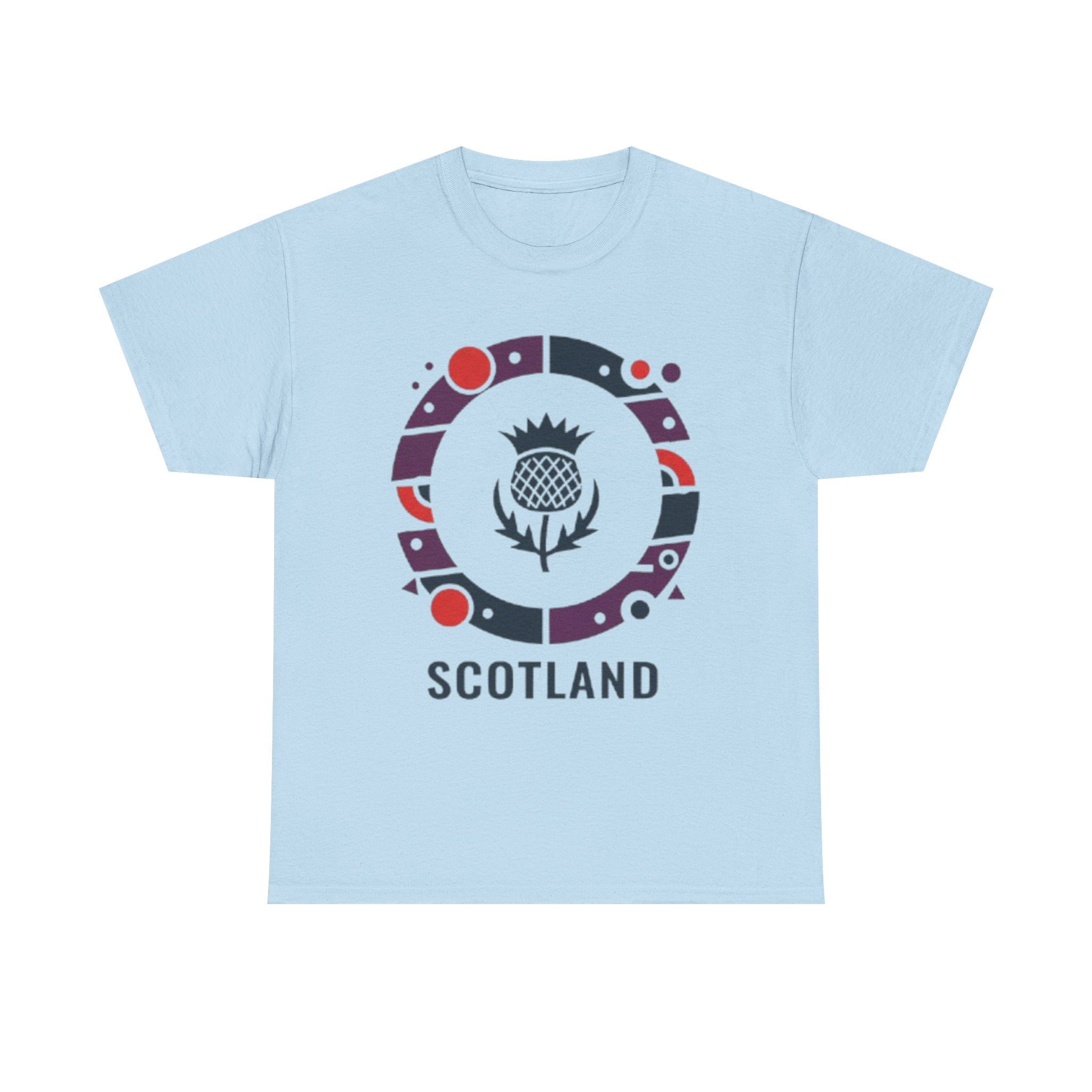 Scotland Thistle Graphic Tee — Scottish Pride Casual T‑Shirt