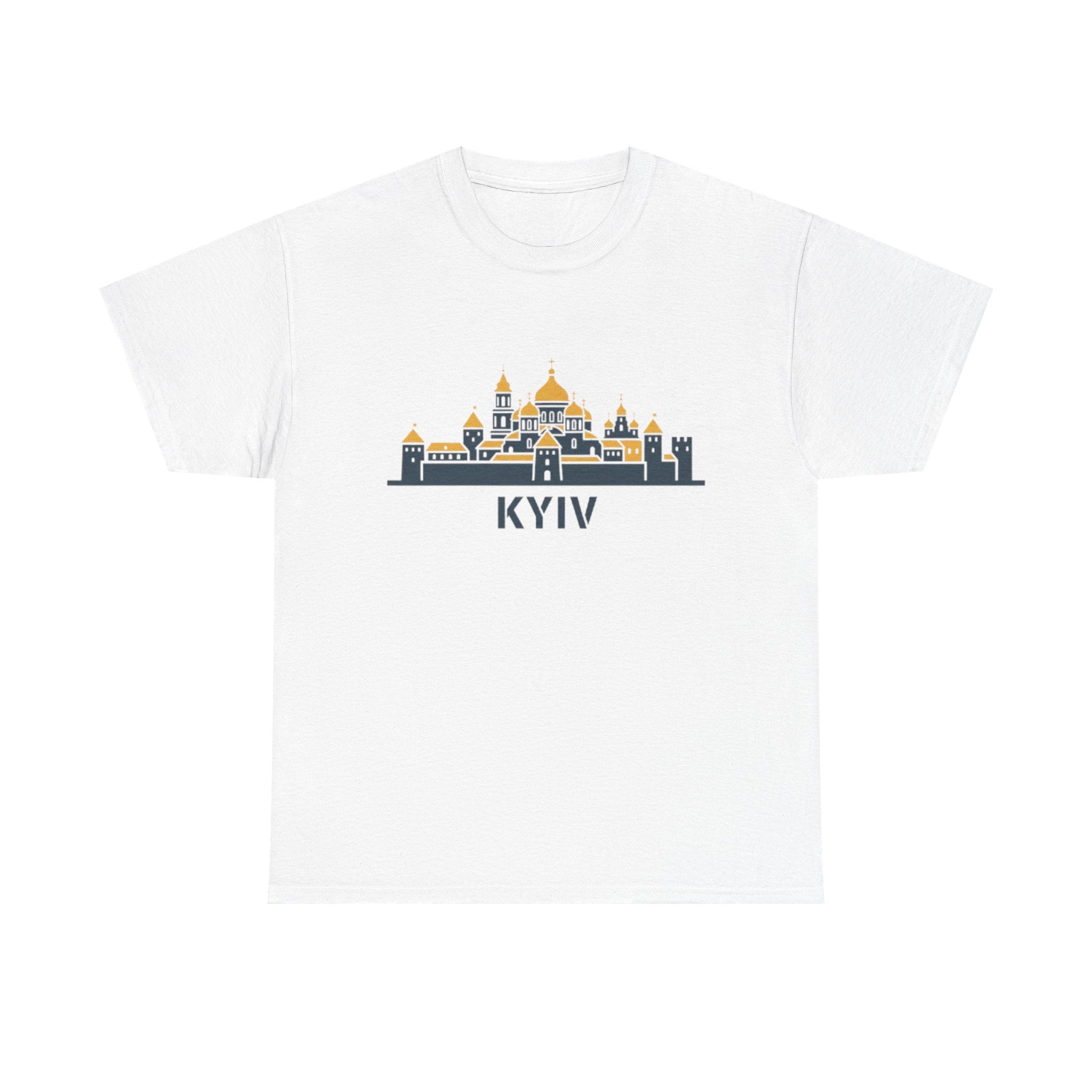 Kyiv Skyline Tee — Ukrainian Cityscape Graphic T-Shirt