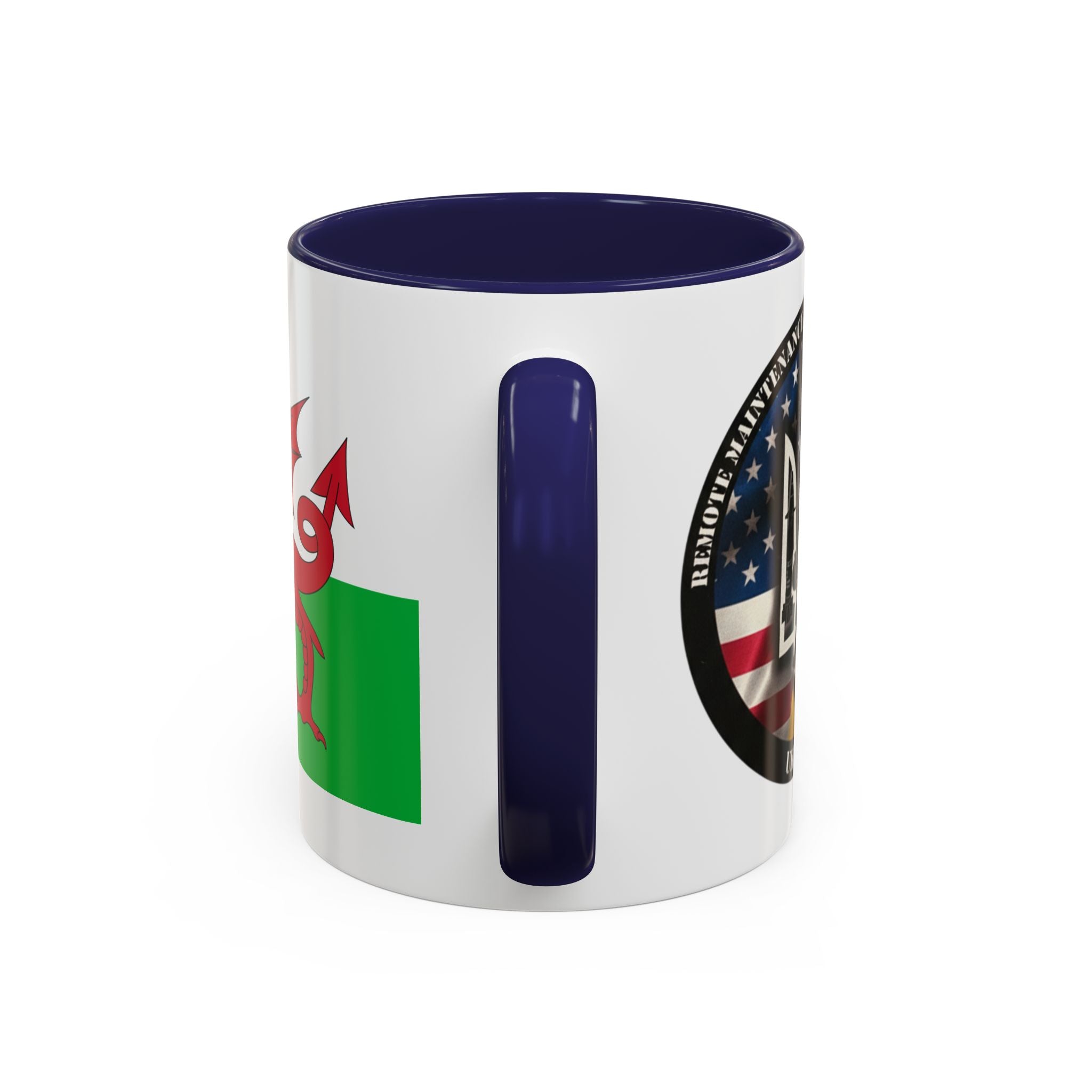 Wales Flag Accent Coffee Mug (11/15oz) – Red Welsh Dragon Tea & Coffee Cup