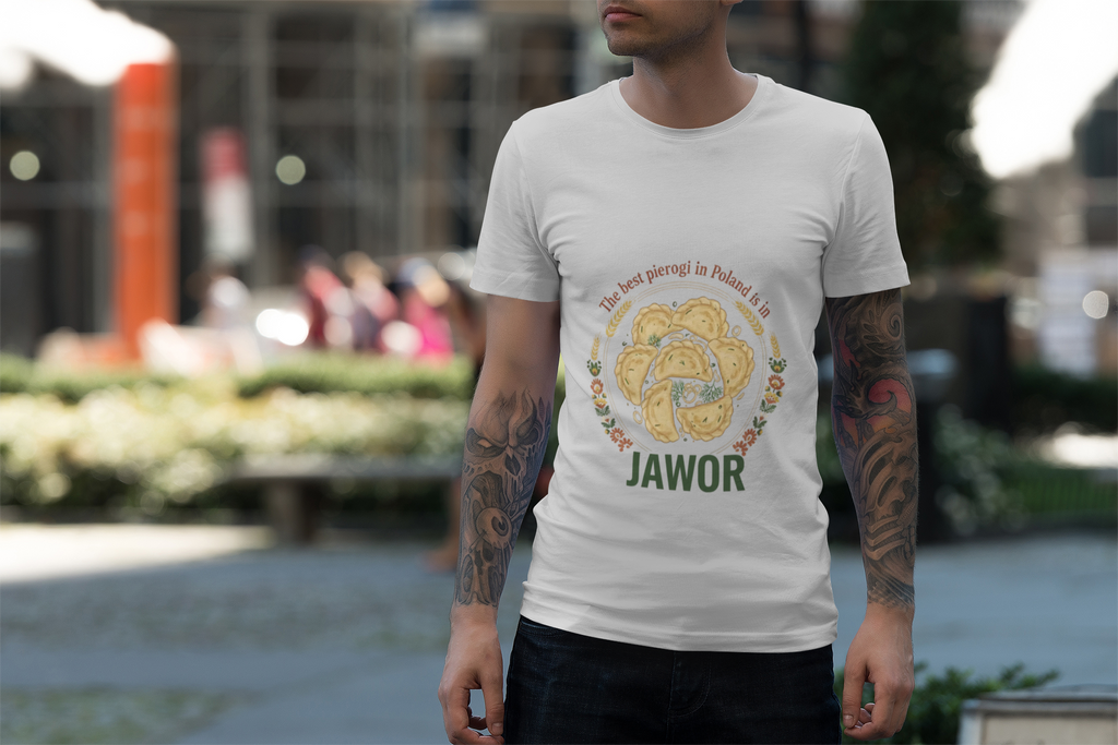 Pierogi Festival T-Shirt — 'Jawor' Polish Pierogi Design