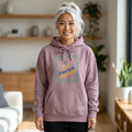 Proud to Be Ukrainian Hoodie — Blue & Yellow Trident Graphic