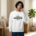 Kyiv Skyline Sweatshirt — Ukraine Cityscape Crewneck