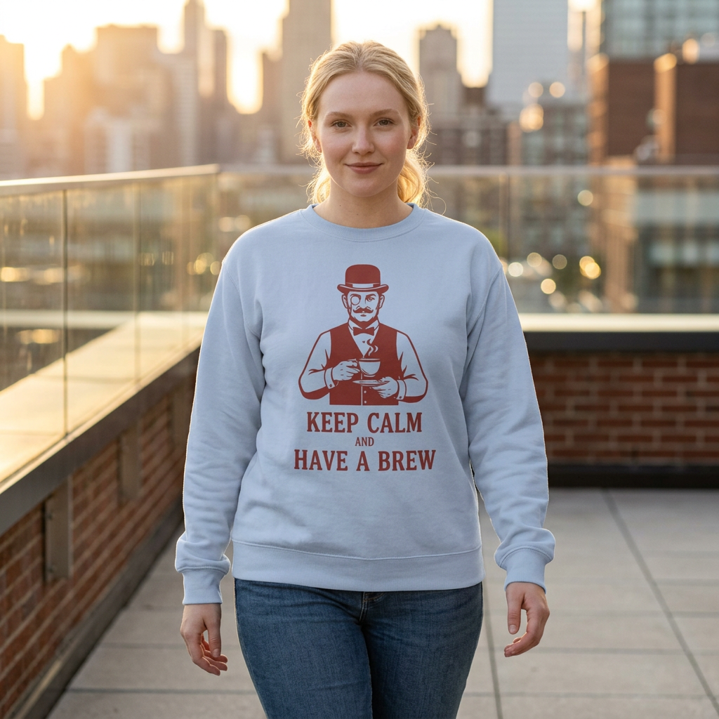 Keep Calm and Have a Brew Sweatshirt