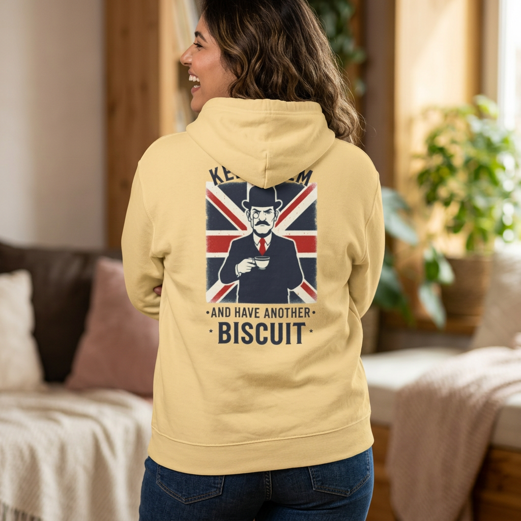 Keep Calm and Have Another Biscuit Hoodie