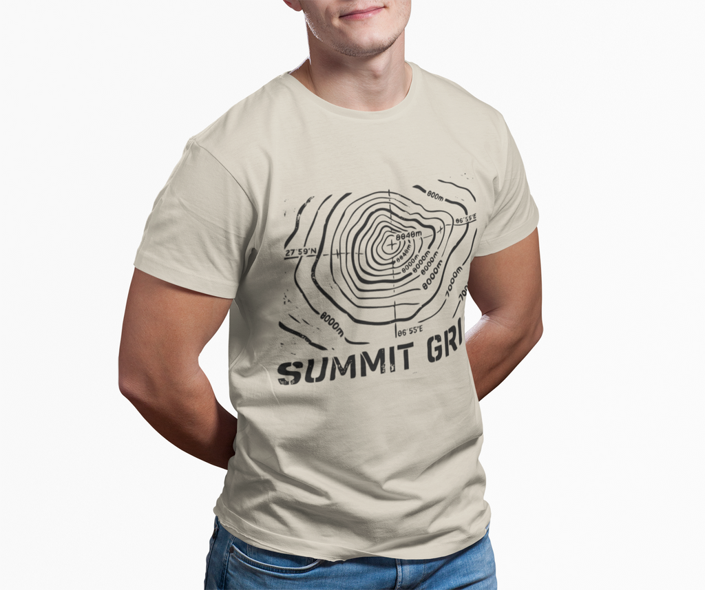 Alpine Operations Summit Grid Tee - Topographic Edition