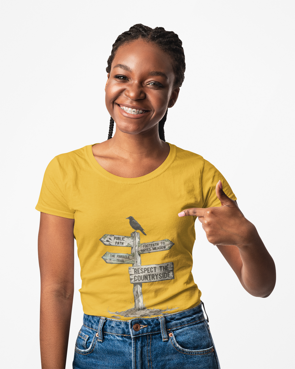 Respect the Countryside T-Shirt — Rural Heritage Graphic