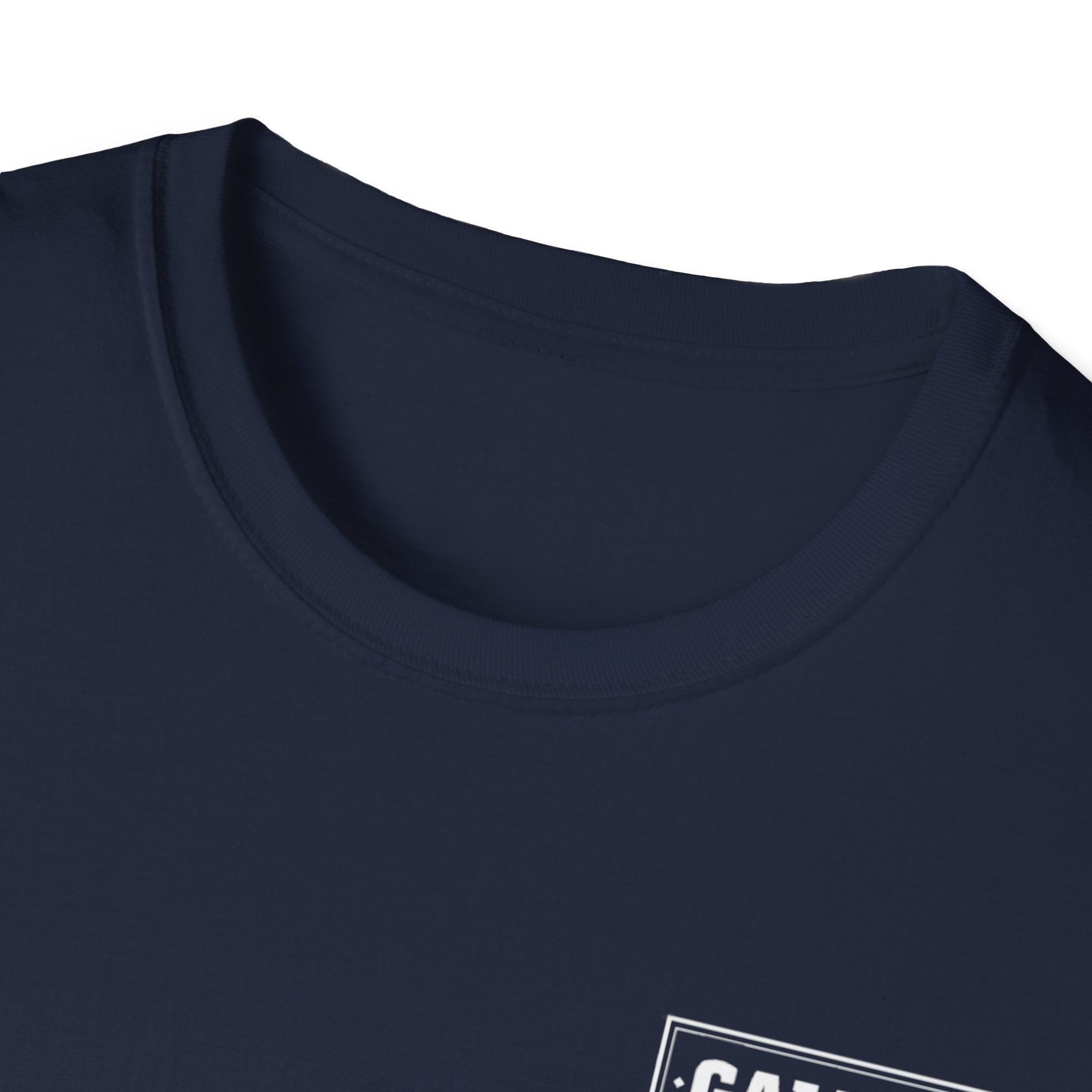 Gallus Mountain Badge T-Shirt — 'I Am Exploring, Not Lost' Adventure Tee