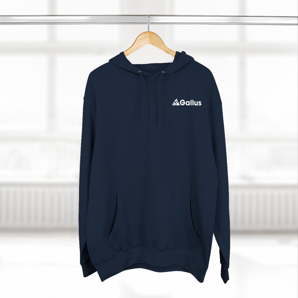 Hoodie — 'GALLUS' Lakeside Kayak Graphic Fleece Hoodie