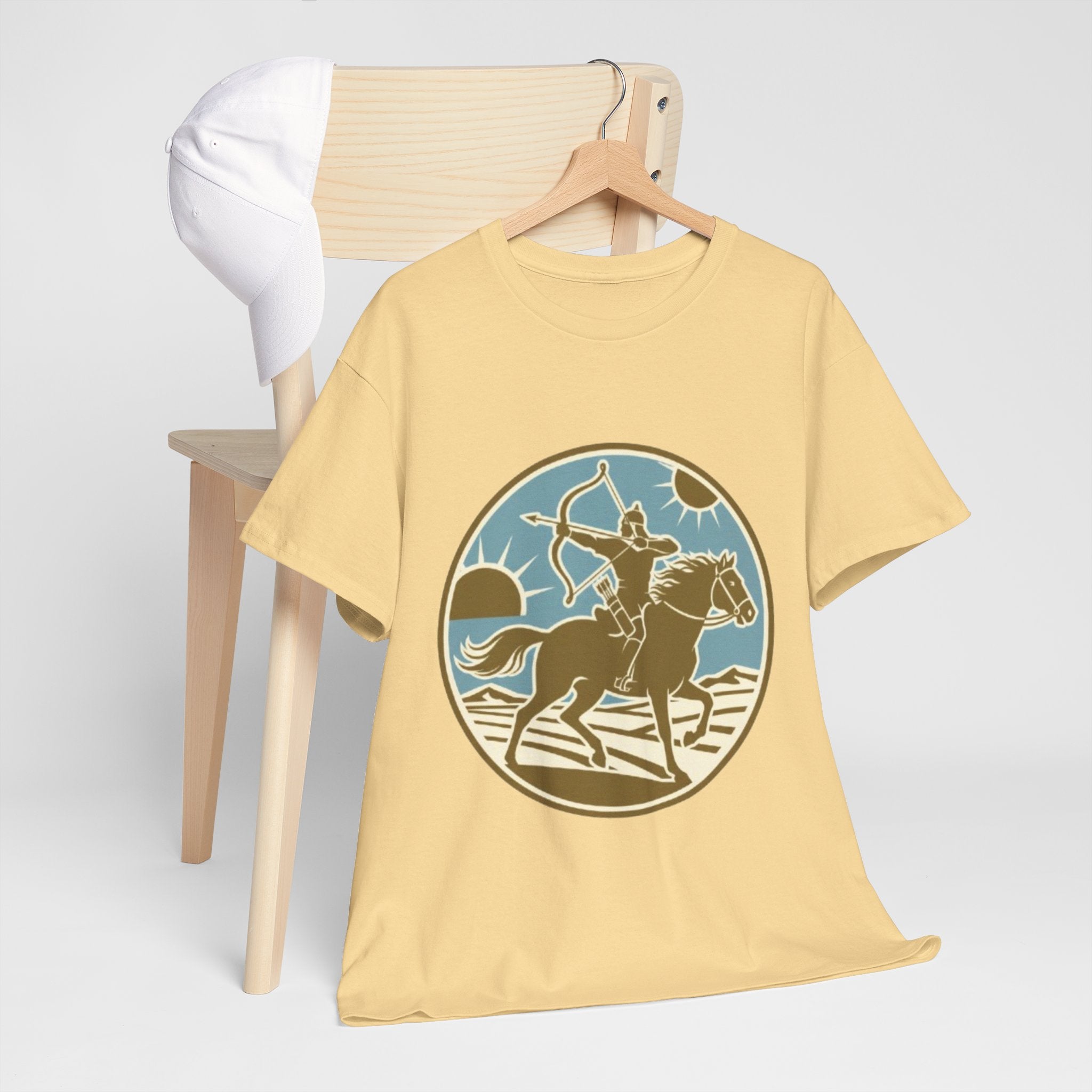 Cowboy Rodeo T‑Shirt — Western Rider Circle Graphic Tee