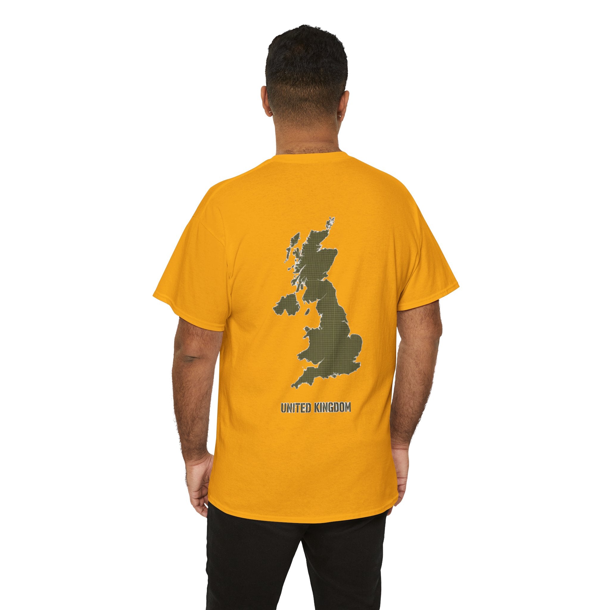 United Kingdom Map Tee — "GALLUS" Streetwear Graphic T-Shirt