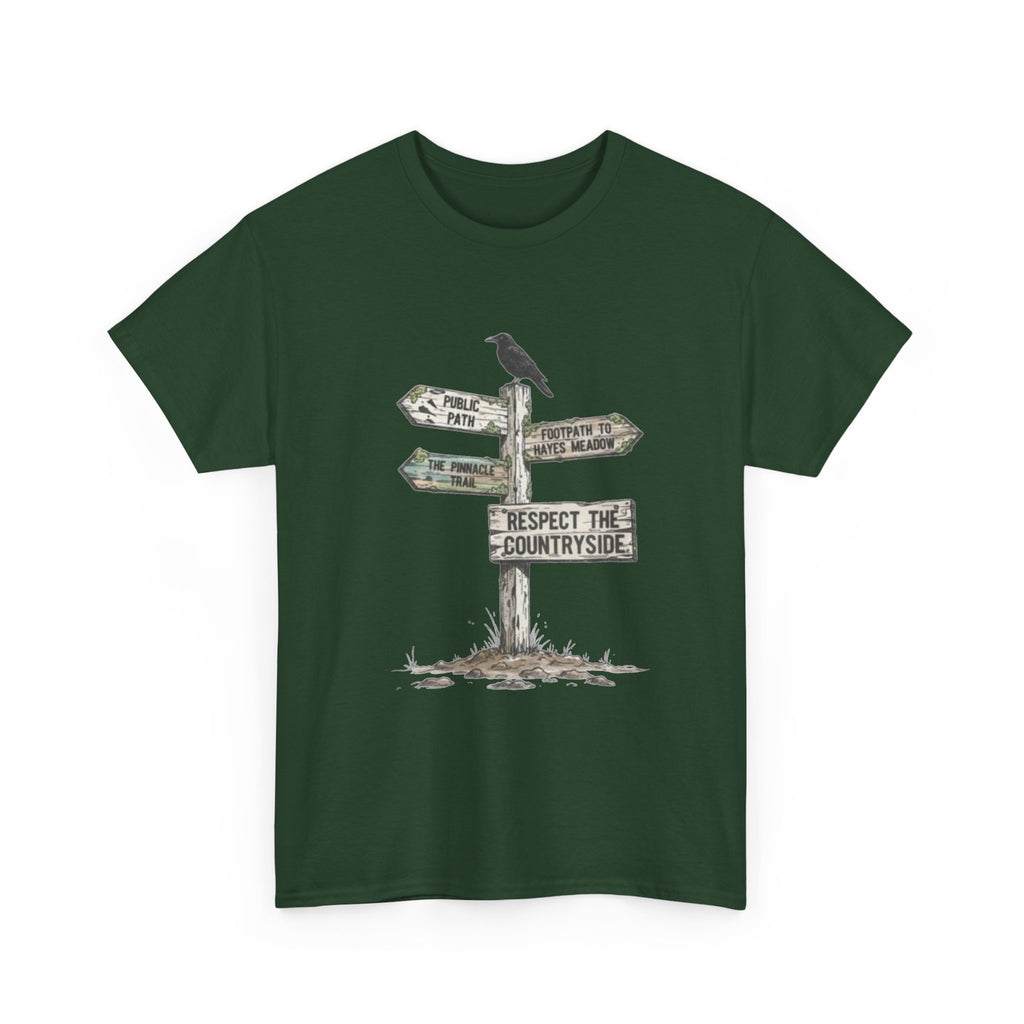 Respect the Countryside T-Shirt — Rural Heritage Graphic