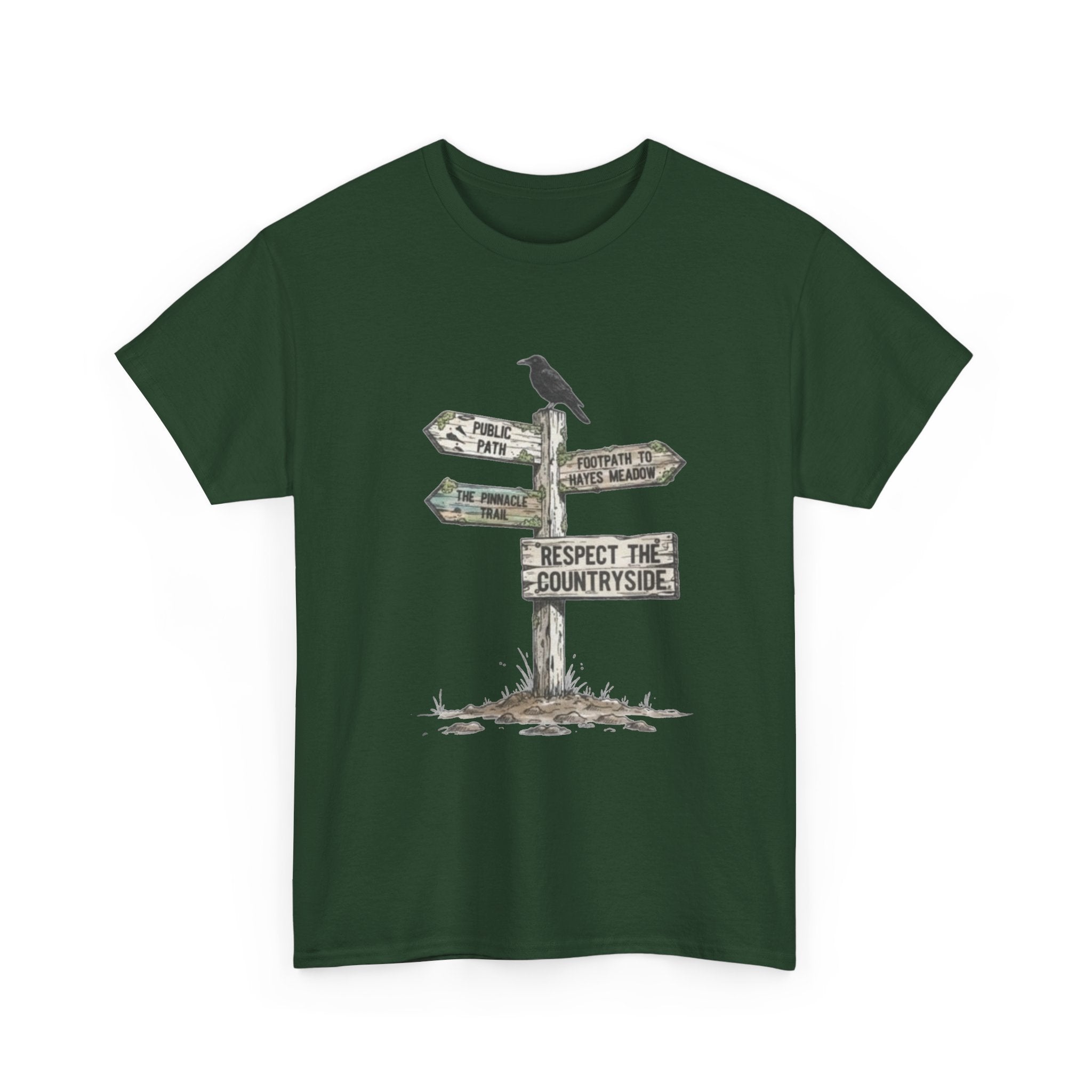 Respect the Countryside T-Shirt — Rural Heritage Graphic