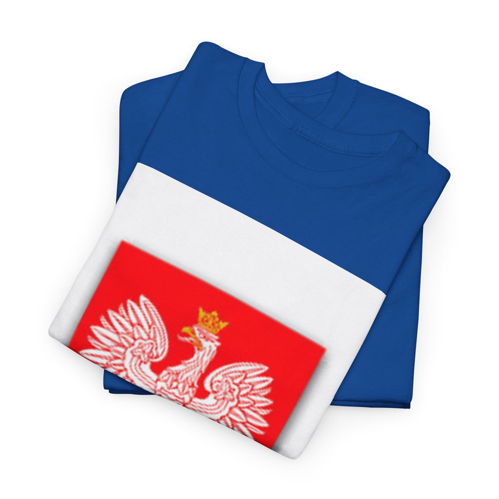 Polish White Eagle T-Shirt — Polska Coat of Arms Tee