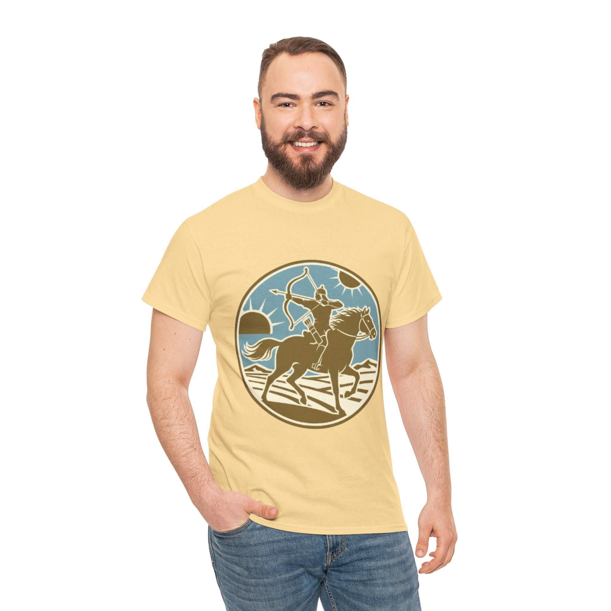 Cowboy Rodeo T‑Shirt — Western Rider Circle Graphic Tee