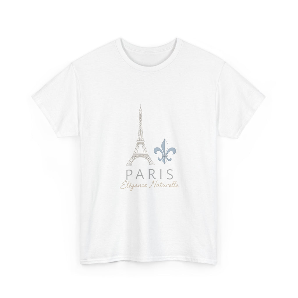 Paris Eiffel Tower Tee – 'Paris Élégance Naturelle' Graphic T-Shirt
