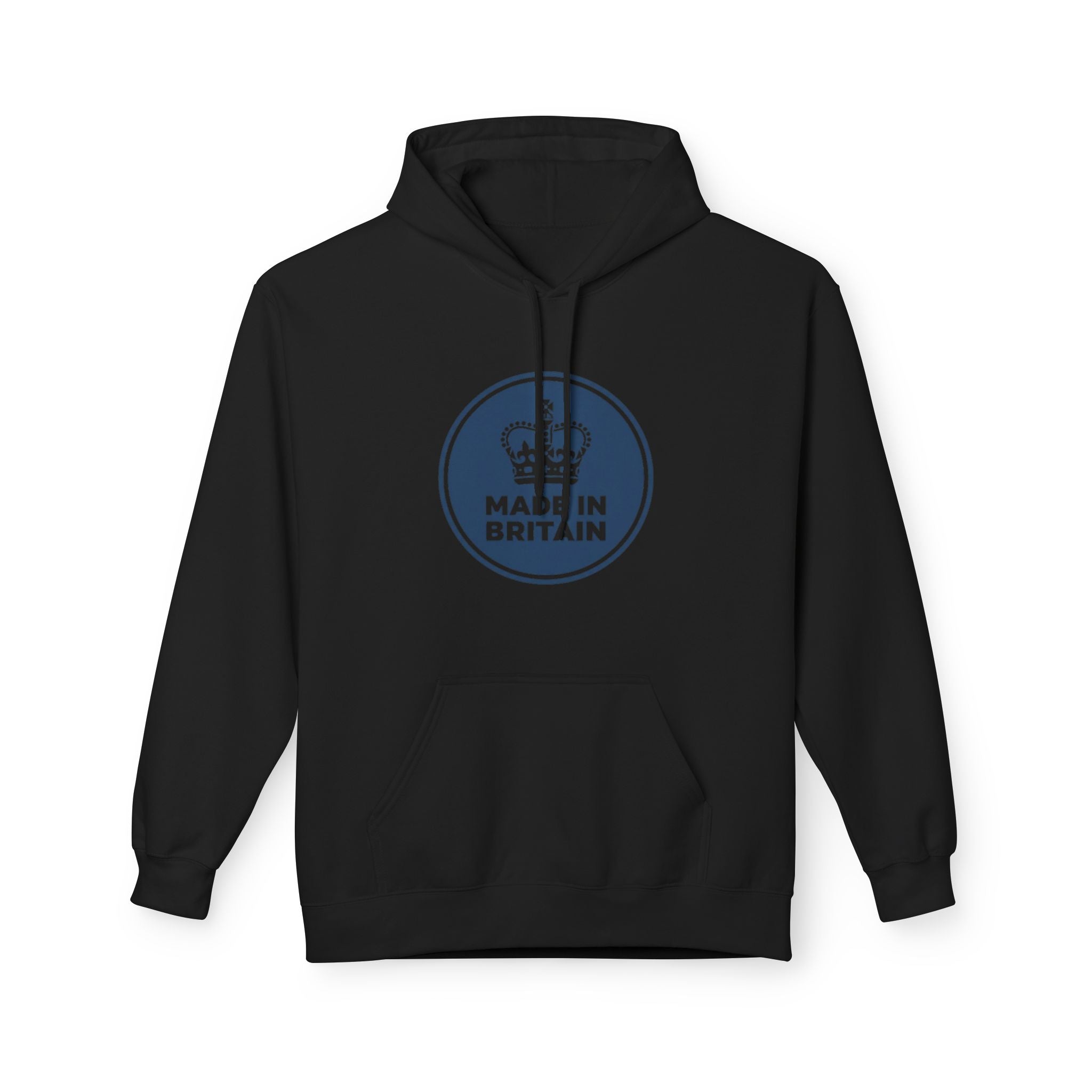 Made in Britain Hoodie – Vintage Crown Logo British Pride Pullover
