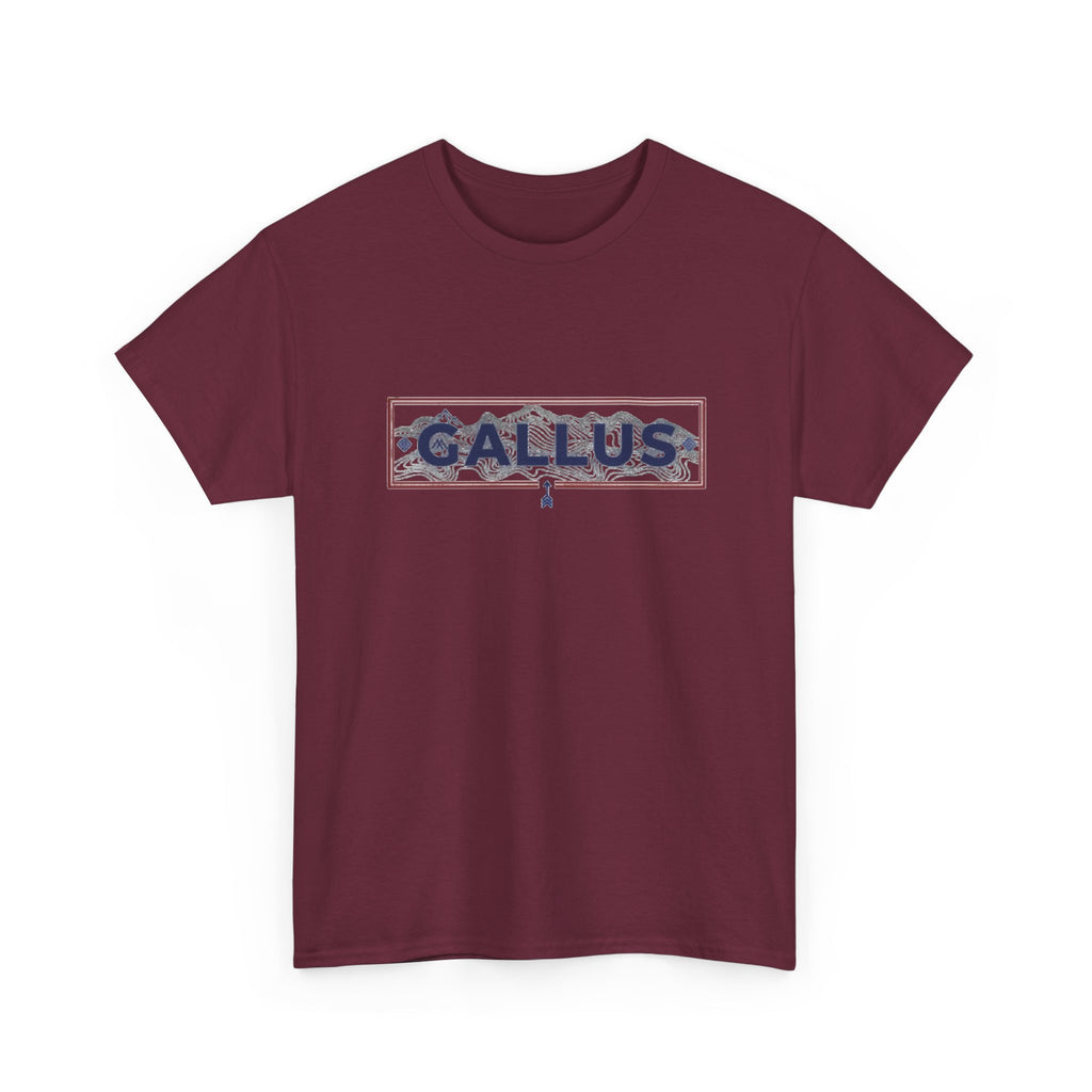 Portugal Map T-Shirt — Gallus Logo Travel Tee