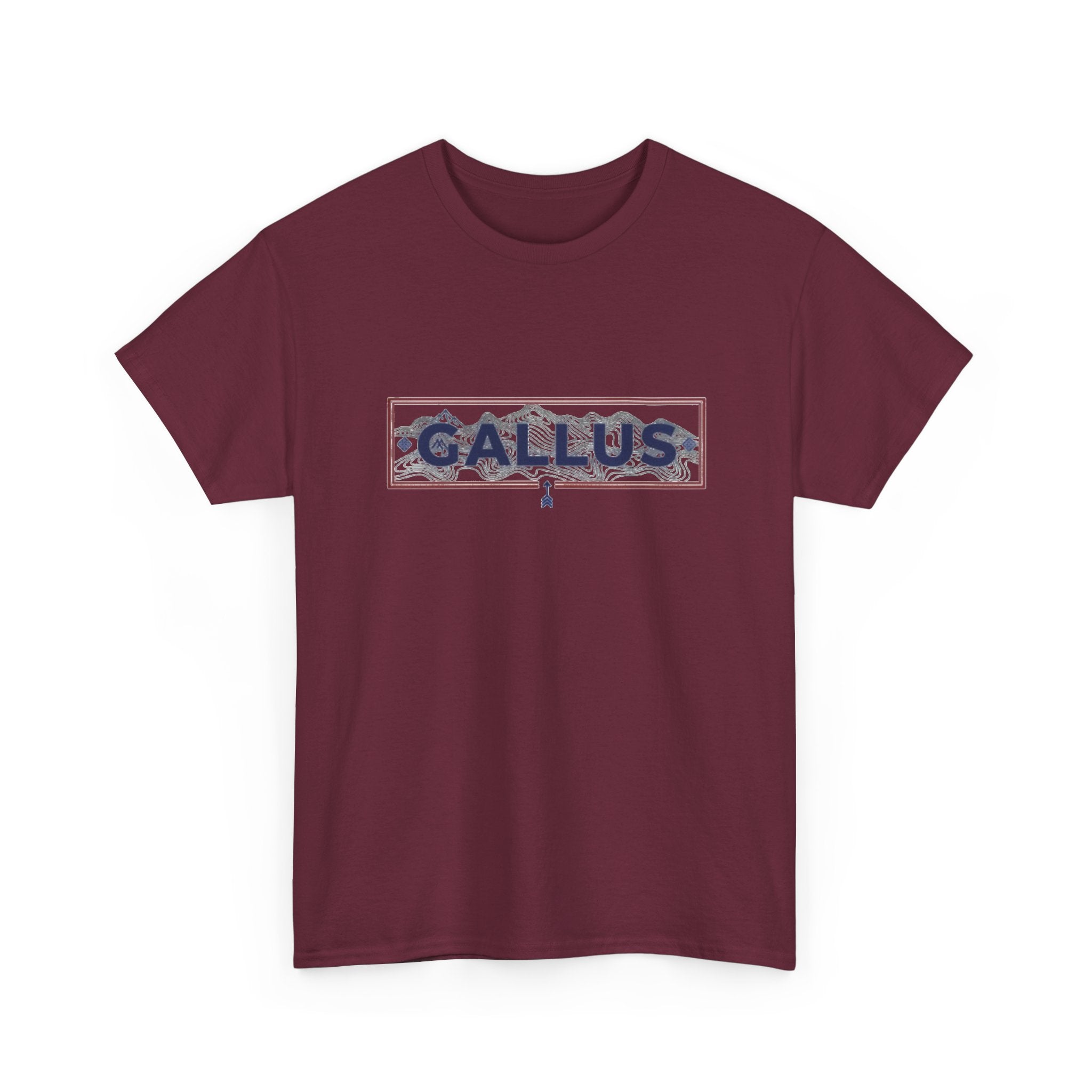 Portugal Map T-Shirt — Gallus Logo Travel Tee