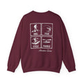 Adventure Crewneck Sweatshirt — Hike Fish Cycle Paddle Graphic
