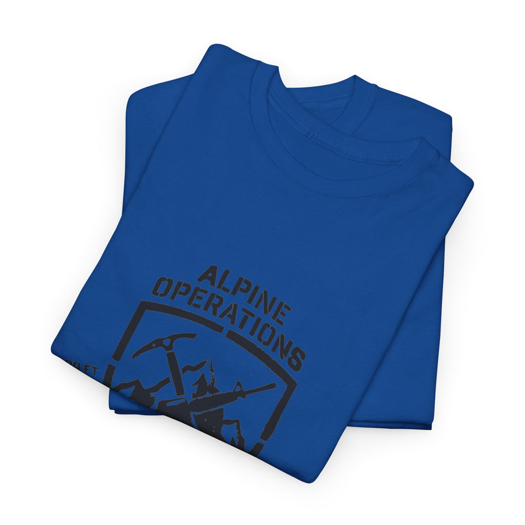 Alpine Operations Cotton Hiking Tee - Mountain Badge Edition