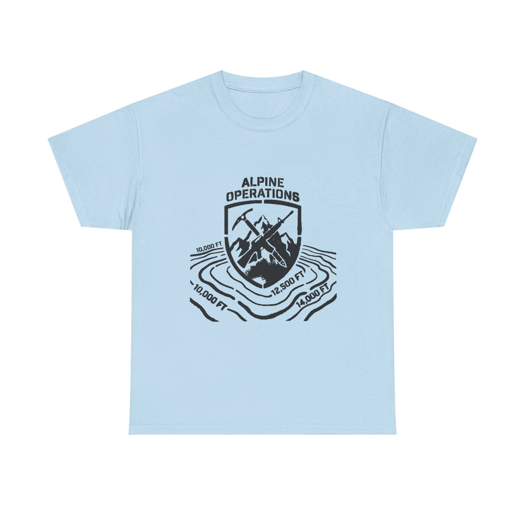 Alpine Operations Cotton Hiking Tee - Mountain Badge Edition
