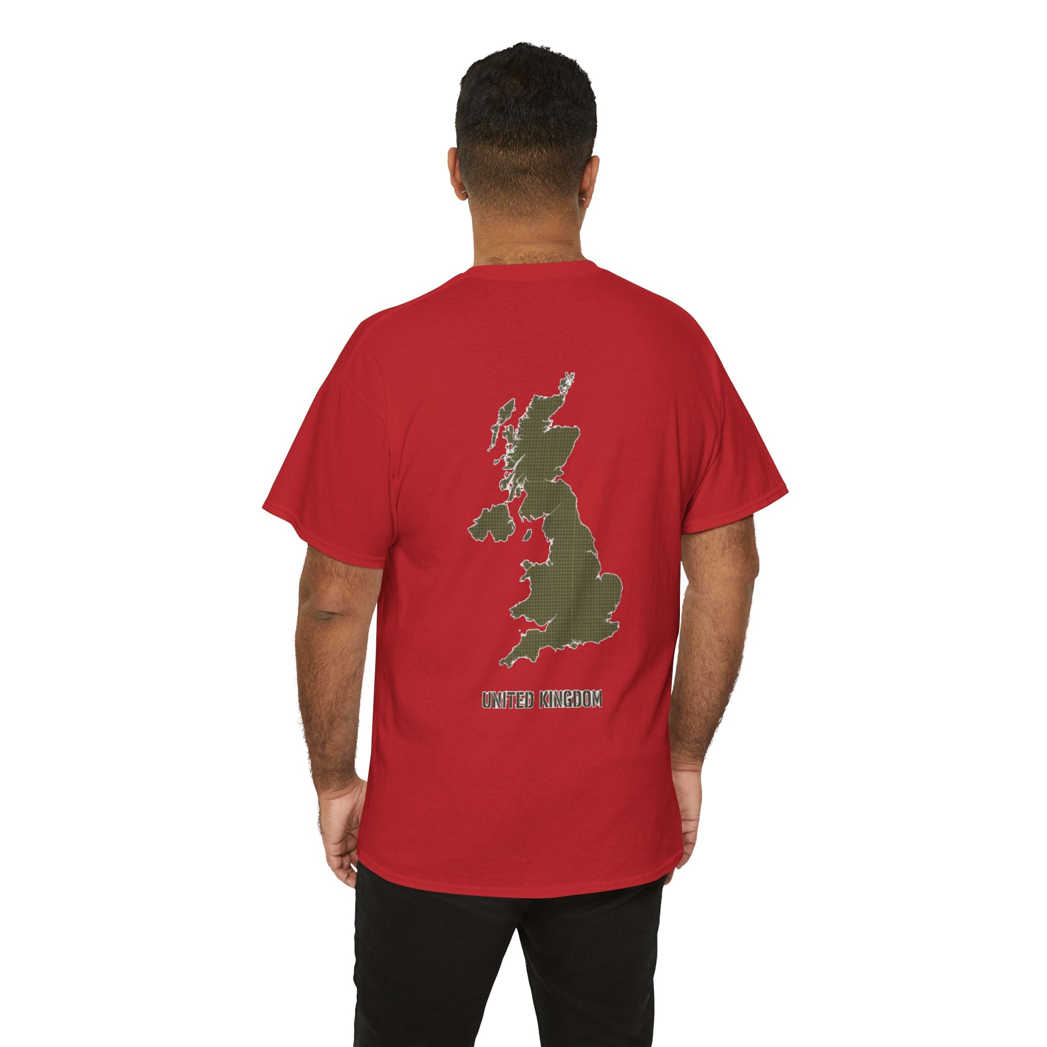 United Kingdom Map Tee — "GALLUS" Streetwear Graphic T-Shirt
