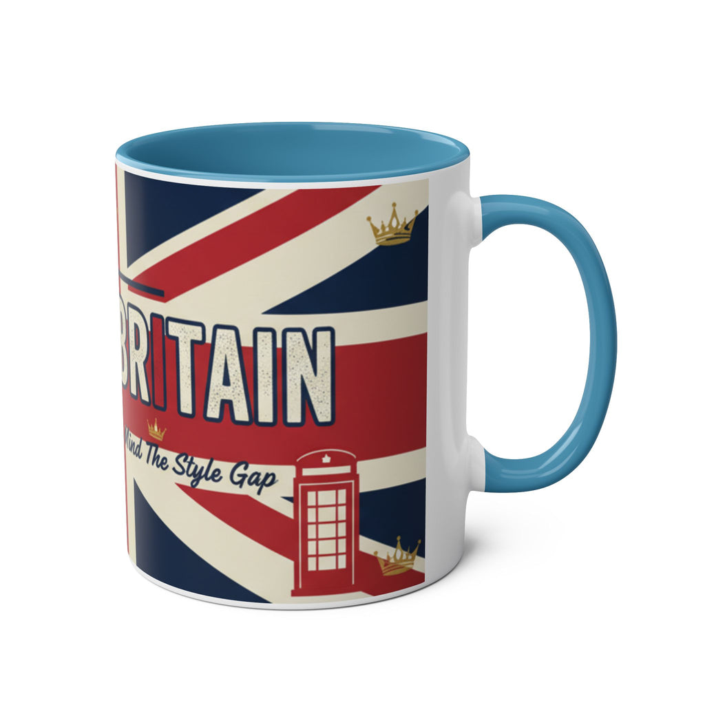 Two-Tone Coffee Mugs, 11oz
