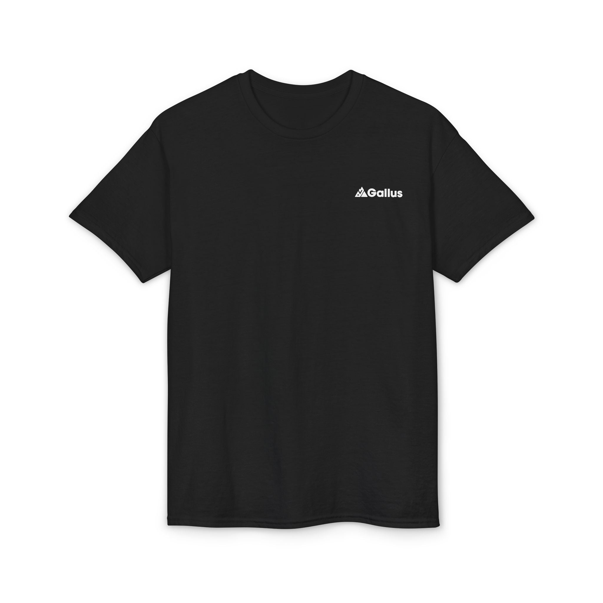 Minimalist 'Ad Astra' Small Chest Logo T-Shirt — Black Graphic Tee