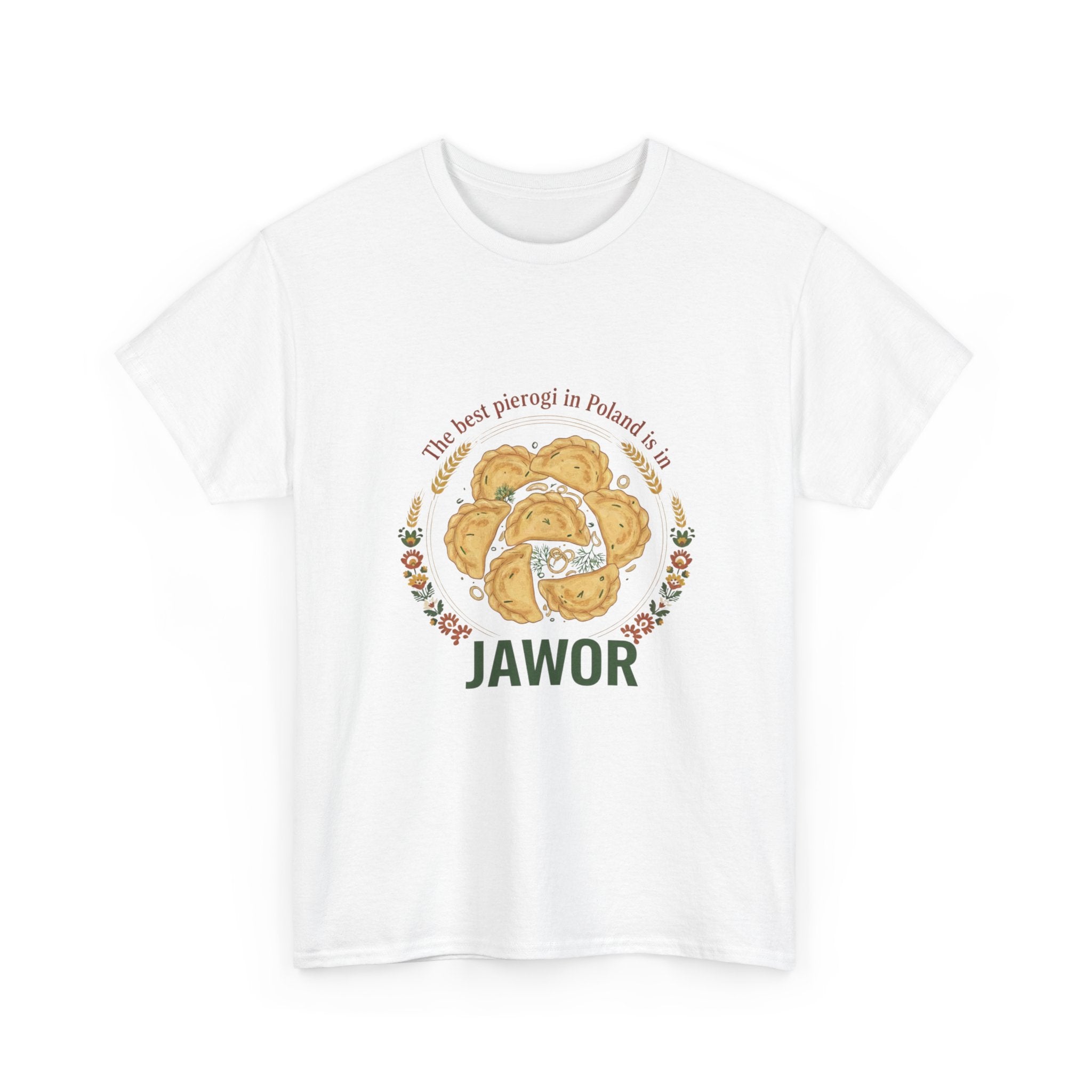 Pierogi Festival T-Shirt — 'Jawor' Polish Pierogi Design