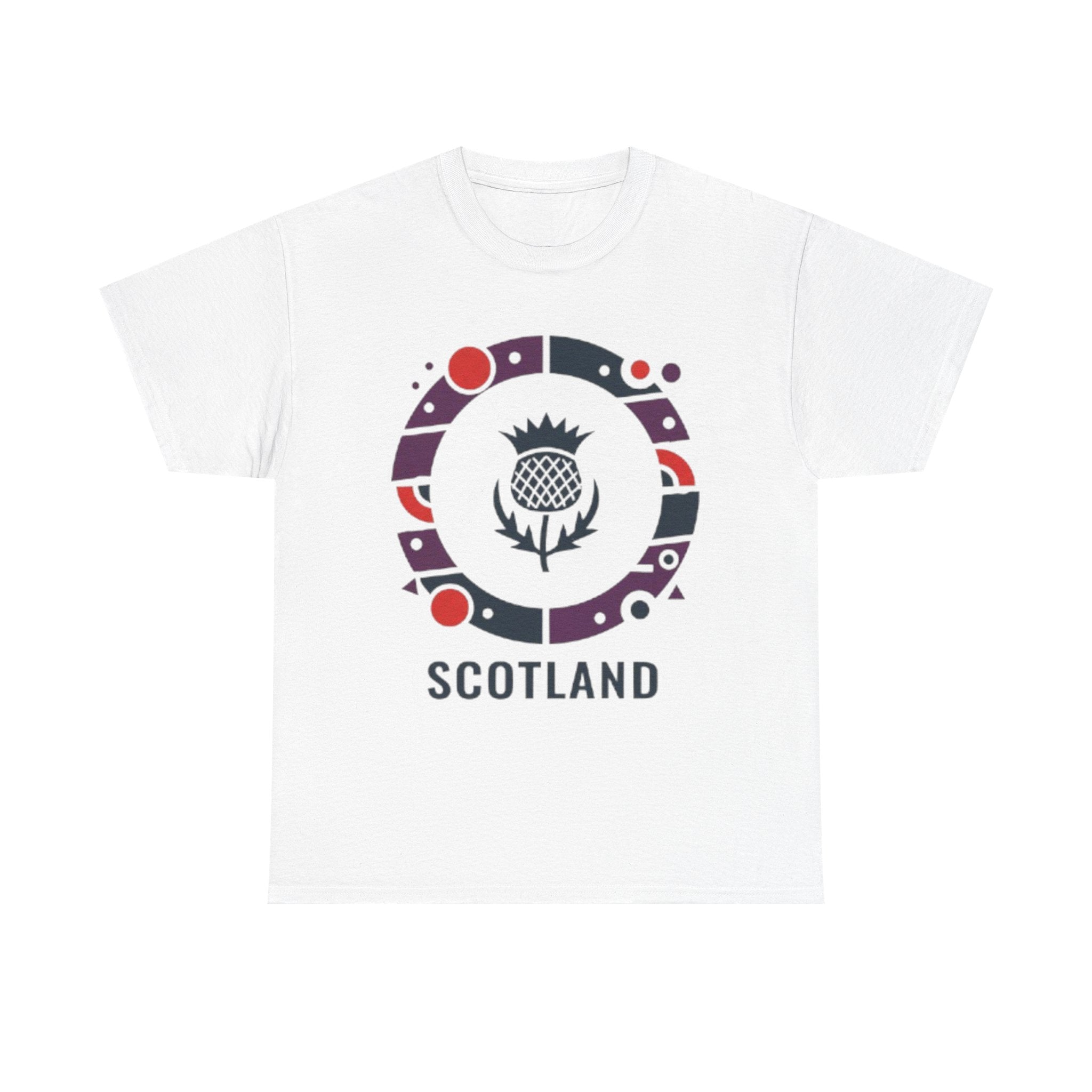 Scotland Thistle Graphic Tee — Scottish Pride Casual T‑Shirt