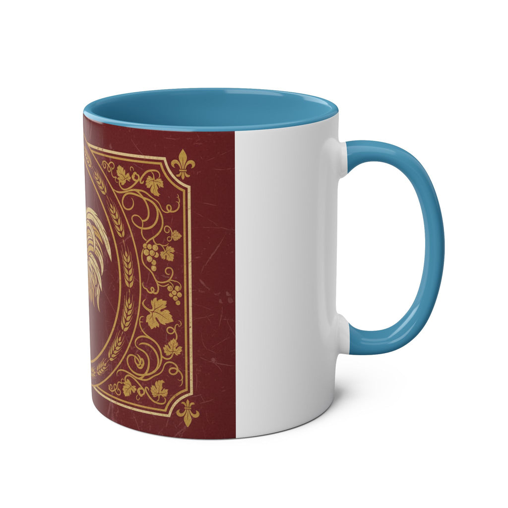 Two-Tone Coffee Mugs, 11oz